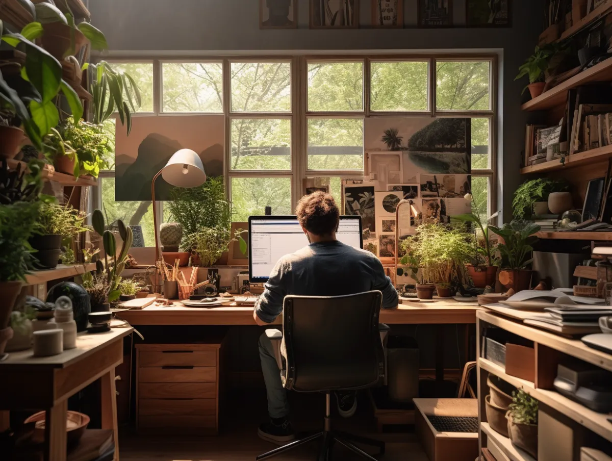 Pessoa escrevendo com bloco e caneta